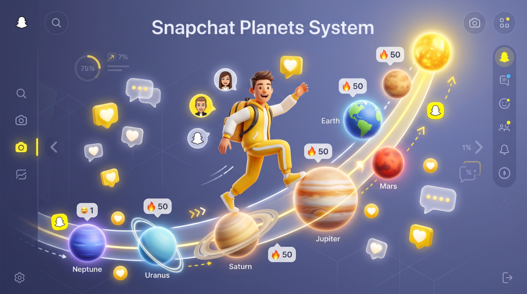 Snapchat-plannet-system