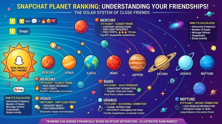 Snapchat Planet Ranking