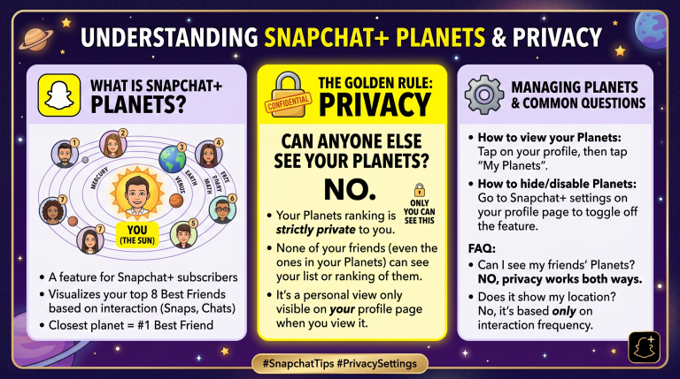 Snapchat Planets Privacy Settings Explained