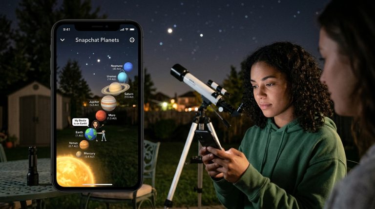 Snapchat Planets