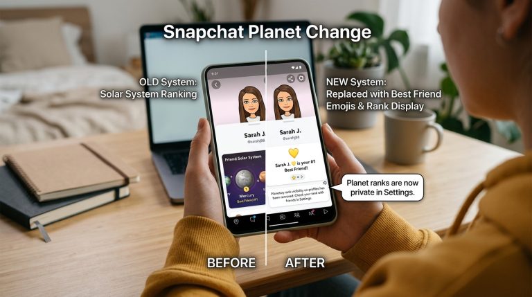 Snapchat Planet Change